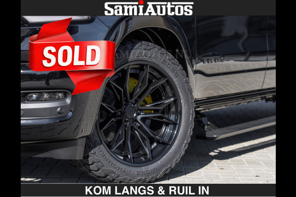 Dodge Ram Limited Night H.O 540HP 706Nm | € 84.950 excl | Massage + Full Option | De Meest Luxe en Volle Pick-Up in zijn Klasse | Comfortabele Dubbele Cabine met Royale 5 Zitplaatsen | BPM vrij | Nu Leverbaar uit Voorraad | Voorraad Nr 2356 - 0990 | De specialist in Amerikaanse pick‑ups in Nederland en Europa.