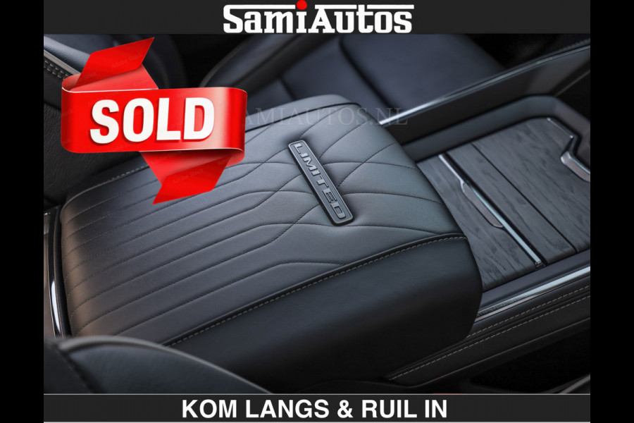 Dodge Ram Limited Night H.O 540HP 706Nm | € 84.950 excl | Massage + Full Option | De Meest Luxe en Volle Pick-Up in zijn Klasse | Comfortabele Dubbele Cabine met Royale 5 Zitplaatsen | BPM vrij | Nu Leverbaar uit Voorraad | Voorraad Nr 2356 - 0990 | De specialist in Amerikaanse pick‑ups in Nederland en Europa.