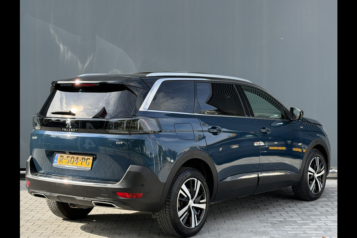 Peugeot 5008 BWJ 10-2022 | 1.2T 131PK GT | PANO DAK | EL KOFFERKLEP | CLIMA | NAVI | CARPLAY |  PDC | PRIVACY GLASS | LED |