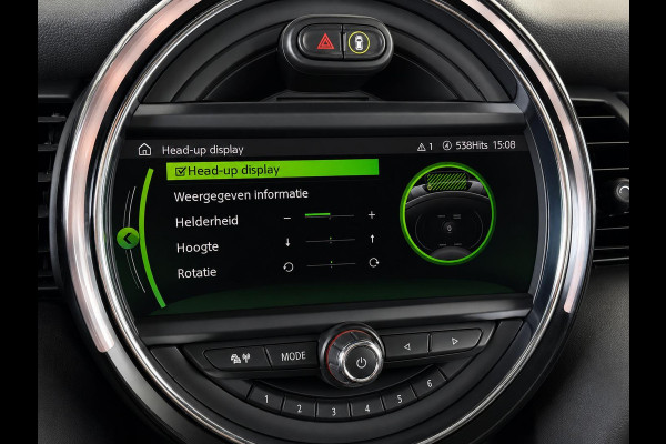 MINI Electric Charged 33 kWh Panoramadak Harman Kardon Camera Leder Navigatie Professional Cruise Control Head Up Display Bluetooth SOH 97%