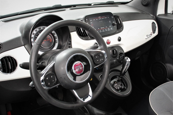 Fiat 500C 1.2 Automaat Lounge Cruise Control Navigatie Airco Parkeersensoren Achter Lichtmetalen Velgen
