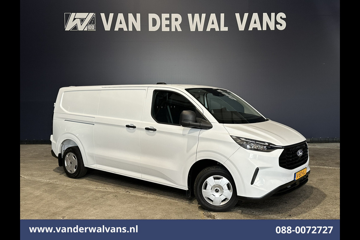 Ford Transit Custom 2.0 TDCI 136pk L2H1 Euro6 Airco | Camera | LED | Apple Carplay | Cruisecontrol Android Auto, Verwarmde voorruit, Parkeersensoren, Bijrijdersbank, 2740kg trekvermogen