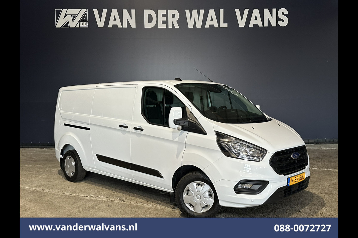 Ford Transit Custom 2.0 TDCI L2H1 Euro6 Airco | Camera | Navigatie | Cruisecontrol | LED | Stoelverwarming | Parkeersensoren Verwarmde Voorruit, Bijrijdersbank