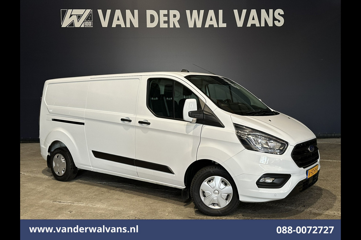 Ford Transit Custom 2.0 TDCI L2H1 Euro6 Airco | Camera | Navigatie | LED | Apple Carplay Cruisecontrol, Stoelverwarming, Verwarmde Voorruit, Parkeersensoren, Bijrijdersbank