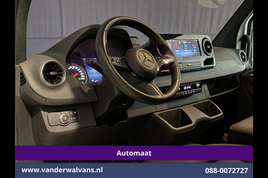 Mercedes-Benz Sprinter 317 CDI 170pk 9G-Tronic Automaat L2H2 Euro6 Airco | Camera | Navigatie | LED | Cruisecontrol | Stoelverwarming Chauffeursstoel, Parkeersensoren, Bijrijdersbank
