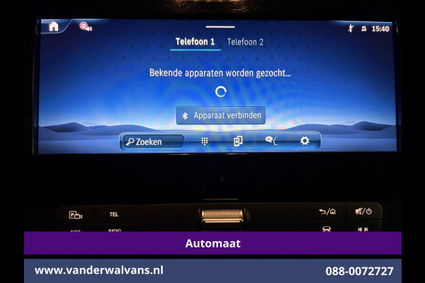 Mercedes-Benz Sprinter 317 CDI 170pk 9G-Tronic Automaat L2H2 Euro6 Airco | Camera | Navigatie | LED | Cruisecontrol | Stoelverwarming Chauffeursstoel, Parkeersensoren, Bijrijdersbank