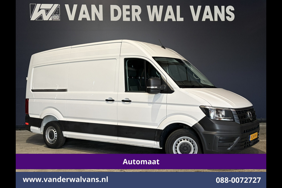 Volkswagen Crafter 2.0 TDI 141pk Automaat L3H3 L2H2 Euro6 Airco | Apple Carplay | Cruisecontrol Android Auto, Parkeersensoren, 3000kg trekvermogen, Bijrijdersbank