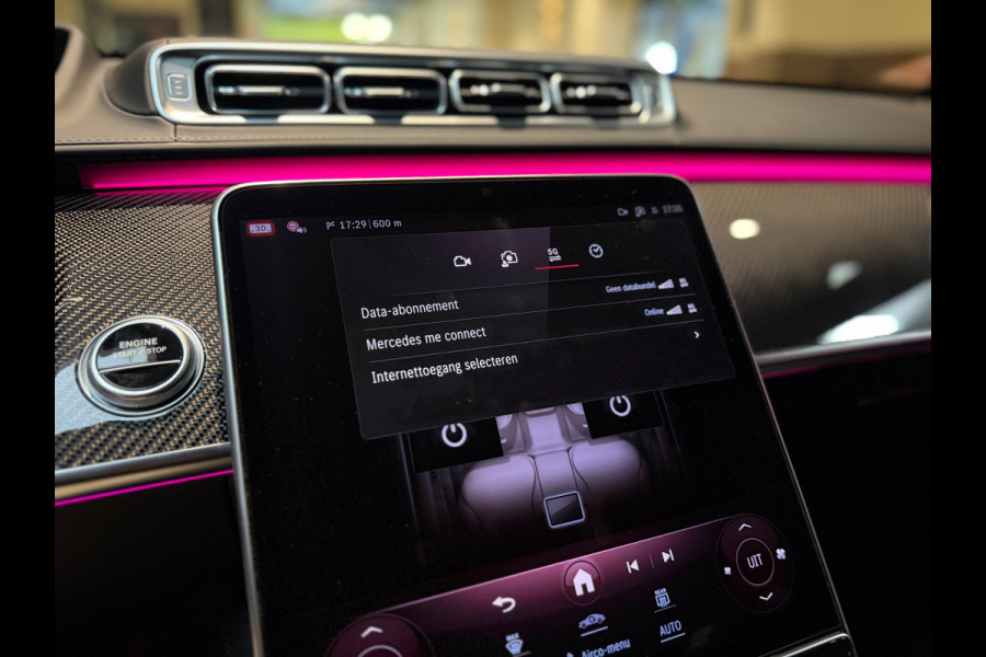 Mercedes-Benz S-Klasse AMG 63 S E Performance|Pano|HUD|Keyless|360|4D Burmester|Massage|Matrix|Chauffeur Pakket|Carbon