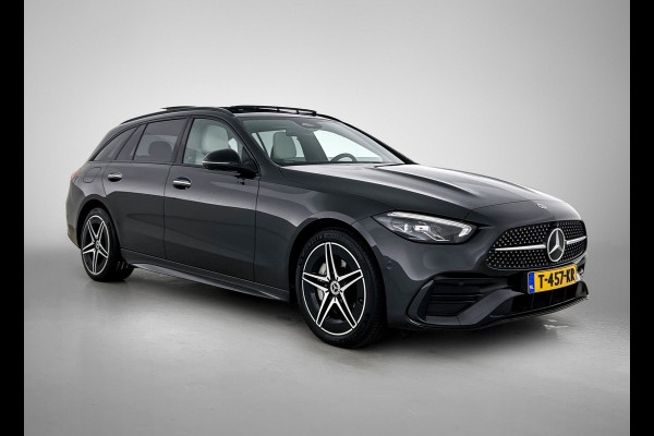 Mercedes-Benz C-Klasse Estate 300 e AMG Plug-In Hybride AMG Line | Premium Plus | Night Pakket | Panorama Schuif-Kanteldak | Alarm | Inclusief 24 maanden MB Certified garantie voor Europa.