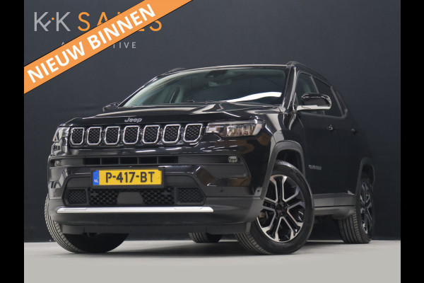 Jeep Compass 4xe 190 Plug-in Hybrid Electric Limited Lease Ed. 4WD [TREKHAAK, STUURVERWARMING, STOELVERWARMING, ADAPTIEVE RIJMODUS, CAMERA, PARKEER ASSISTENT, ADAPTIVE CRUISE, PDC V+A, DIGITAL DASH, BLUETOOTH, CLIMATE, NIEUWSTAAT]