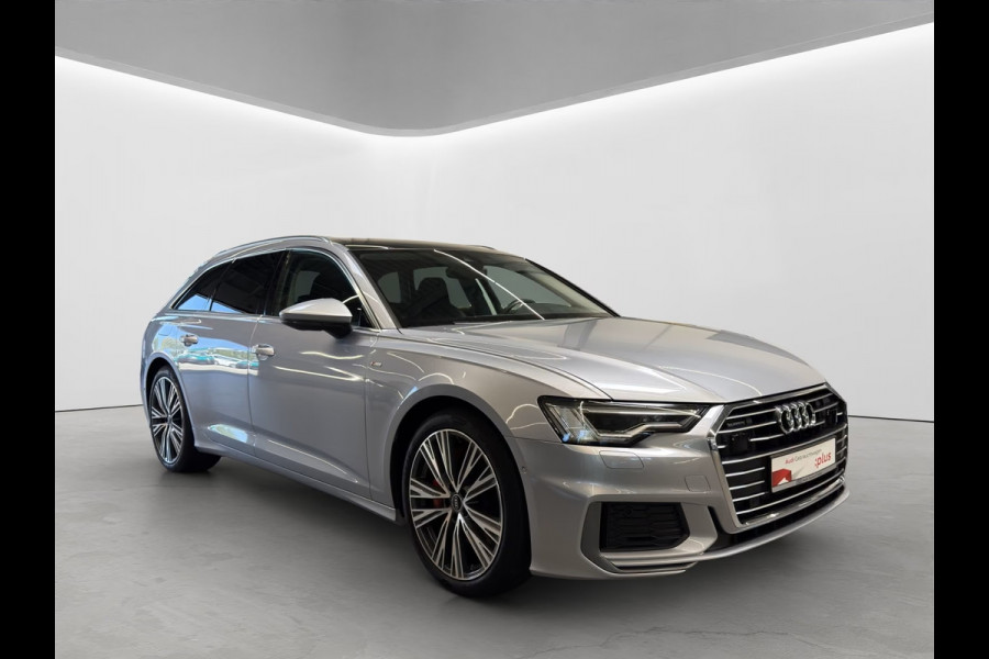 Audi A6 Avant 55 TFSI e Quattro S-LINE (270kW/367pk) ** MATRIX, PANORAMA, DIAMANT LEDER, 20-inch LMV, S-SPORTST.  ** 1e EIG - UNFALLFREI ** ** INFORMEER OOK NAAR ONZE AANTREKKELIJKE FINANCIAL-LEASE TARIEVEN **