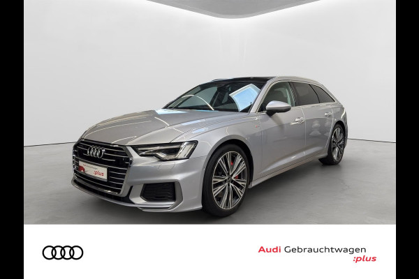 Audi A6 Avant 55 TFSI e Quattro S-LINE (270kW/367pk) ** MATRIX, PANORAMA, DIAMANT LEDER, 20-inch LMV, S-SPORTST.  ** 1e EIG - UNFALLFREI ** ** INFORMEER OOK NAAR ONZE AANTREKKELIJKE FINANCIAL-LEASE TARIEVEN **
