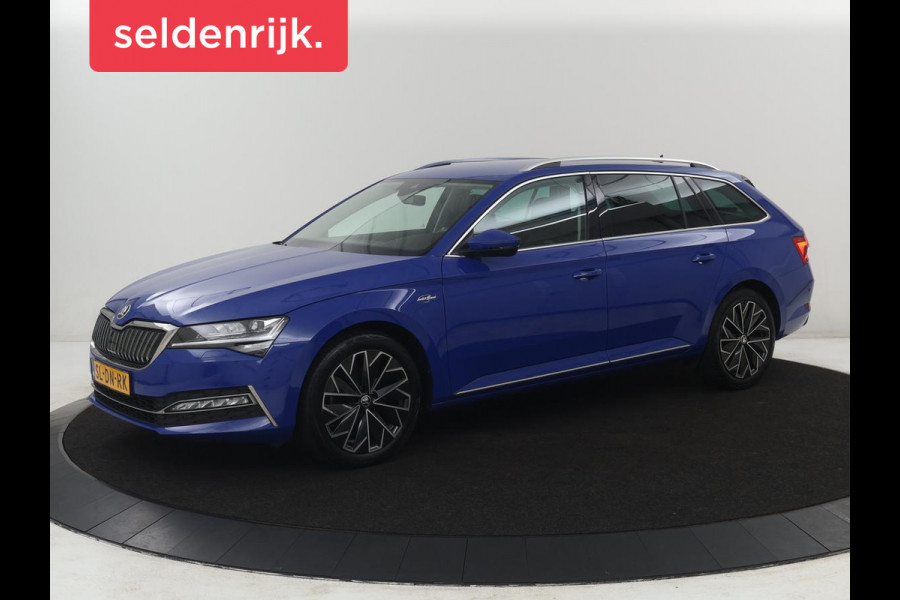 Škoda Superb Combi 1.4 TSI iV Laurin & Klement | SOH 95.8% | Trekhaak | Leder | Virtual Dashboard | Stoelverwarming | Memory | Virtual Dashboard | Park assist | Cruise control | Navigatie | Carplay |