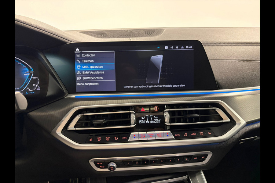 BMW X5 XDrive45e Executive*M-pakket*Pano*Head-up*Luchtvering*Electr-Klep*Led*Leder*
