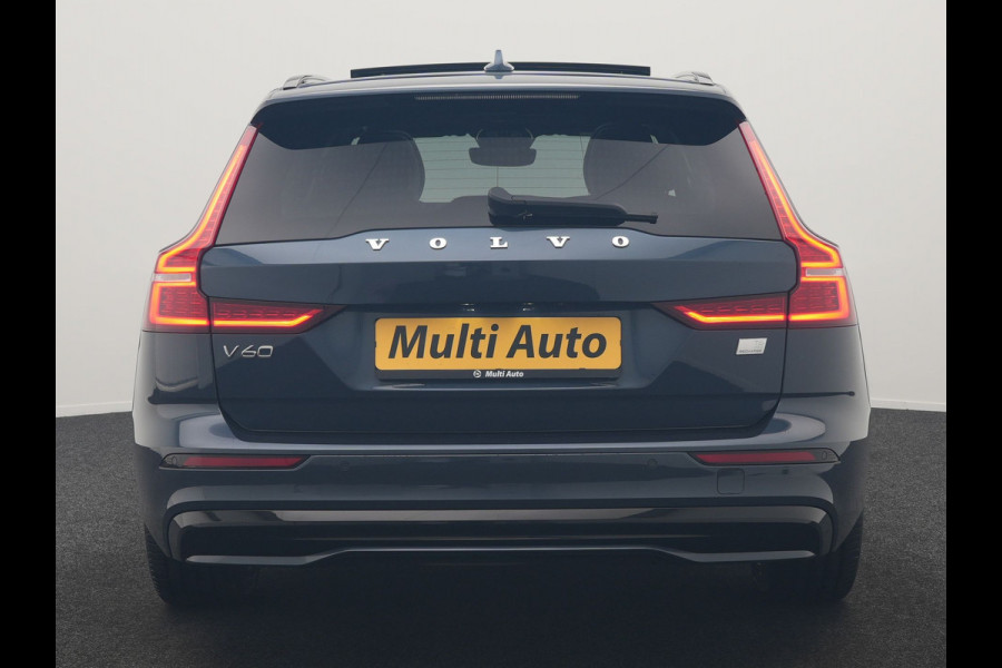 Volvo V60 T6 AWD Plus Dark Long Range PHEV 350pk Dealer O.H. | Panodak | Camera | Lederen Sportstoelen Memory & Verwarmd | Keyless | Stuur Verwarmd | Google Assistent | Apple Carplay | Navigatie | DAB | Plug In Hybrid |