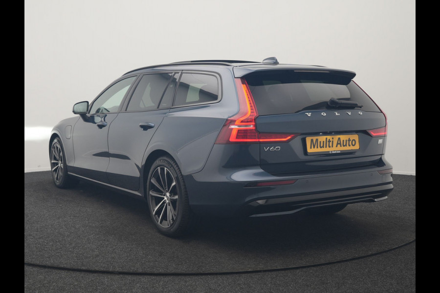 Volvo V60 T6 AWD Plus Dark Long Range PHEV 350pk Dealer O.H. | Panodak | Camera | Lederen Sportstoelen Memory & Verwarmd | Keyless | Stuur Verwarmd | Google Assistent | Apple Carplay | Navigatie | DAB | Plug In Hybrid |