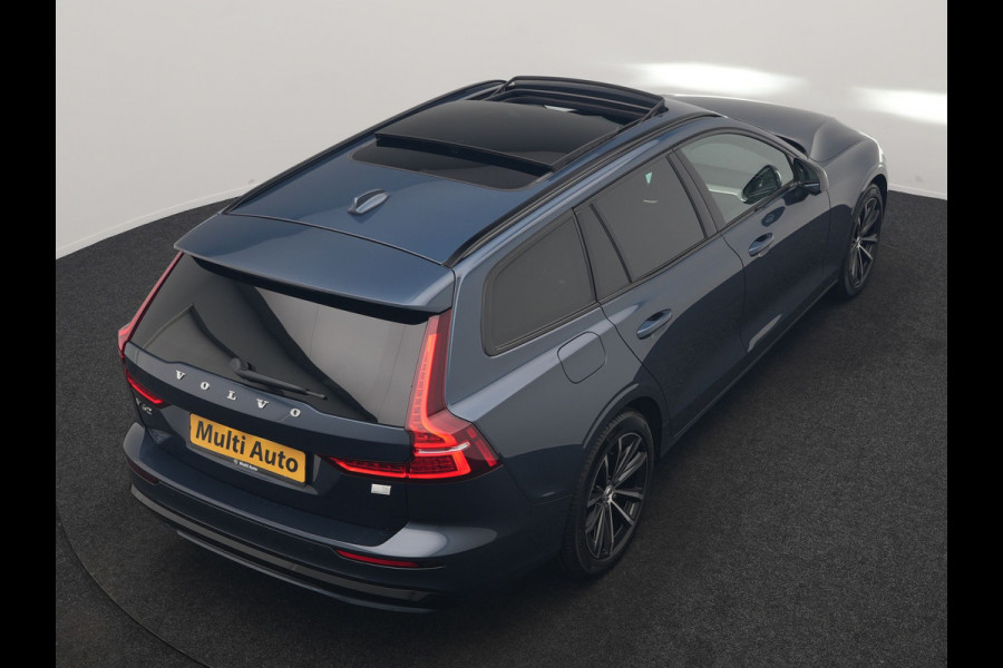 Volvo V60 T6 AWD Plus Dark Long Range PHEV 350pk Dealer O.H. | Panodak | Camera | Lederen Sportstoelen Memory & Verwarmd | Keyless | Stuur Verwarmd | Google Assistent | Apple Carplay | Navigatie | DAB | Plug In Hybrid |