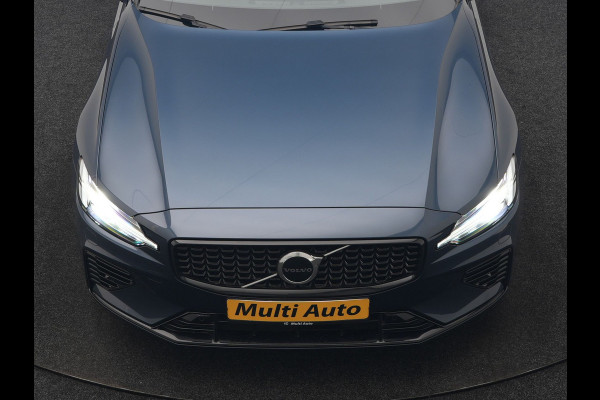 Volvo V60 T6 AWD Plus Dark Long Range PHEV 350pk Dealer O.H. | Panodak | Camera | Lederen Sportstoelen Memory & Verwarmd | Keyless | Stuur Verwarmd | Google Assistent | Apple Carplay | Navigatie | DAB | Plug In Hybrid |