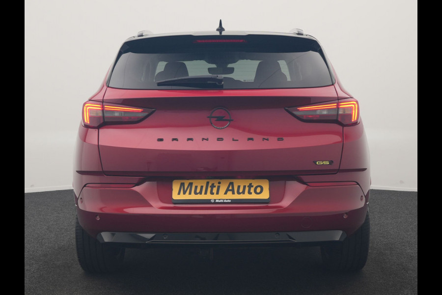 Opel Grandland Turbo 4x4 GSe PHEV 300pk Dealer O.H | SOH 97,8% | Trekhaak Afn. | Adaptive Cruise | 360 Camera | Lederen Sportstoelen Memory & Ventilatie | Stoelen & Stuur Verwarmd | Keyless | Apple Carplay | Blis | DAB | Navigatie | Virtual | 19"L.M | Plug In Hybrid