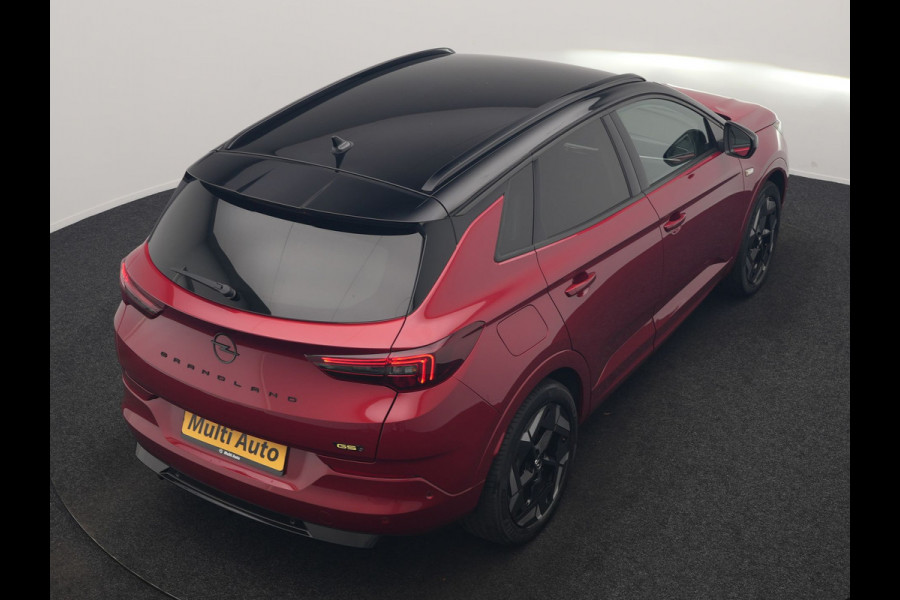 Opel Grandland Turbo 4x4 GSe PHEV 300pk Dealer O.H | SOH 97,8% | Trekhaak Afn. | Adaptive Cruise | 360 Camera | Lederen Sportstoelen Memory & Ventilatie | Stoelen & Stuur Verwarmd | Keyless | Apple Carplay | Blis | DAB | Navigatie | Virtual | 19"L.M | Plug In Hybrid