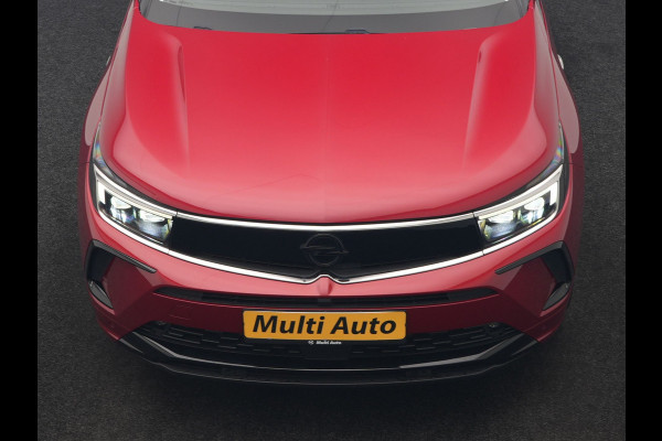 Opel Grandland Turbo 4x4 GSe PHEV 300pk Dealer O.H | SOH 97,8% | Trekhaak Afn. | Adaptive Cruise | 360 Camera | Lederen Sportstoelen Memory & Ventilatie | Stoelen & Stuur Verwarmd | Keyless | Apple Carplay | Blis | DAB | Navigatie | Virtual | 19"L.M | Plug In Hybrid