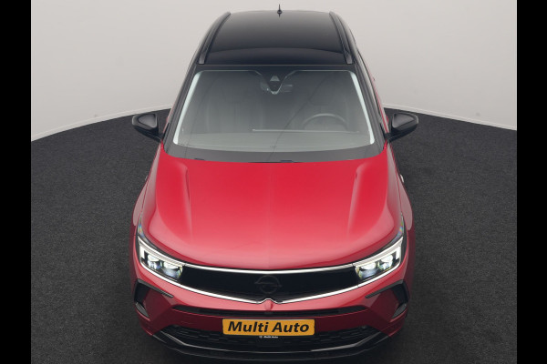Opel Grandland Turbo 4x4 GSe PHEV 300pk Dealer O.H | SOH 97,8% | Trekhaak Afn. | Adaptive Cruise | 360 Camera | Lederen Sportstoelen Memory & Ventilatie | Stoelen & Stuur Verwarmd | Keyless | Apple Carplay | Blis | DAB | Navigatie | Virtual | 19"L.M | Plug In Hybrid