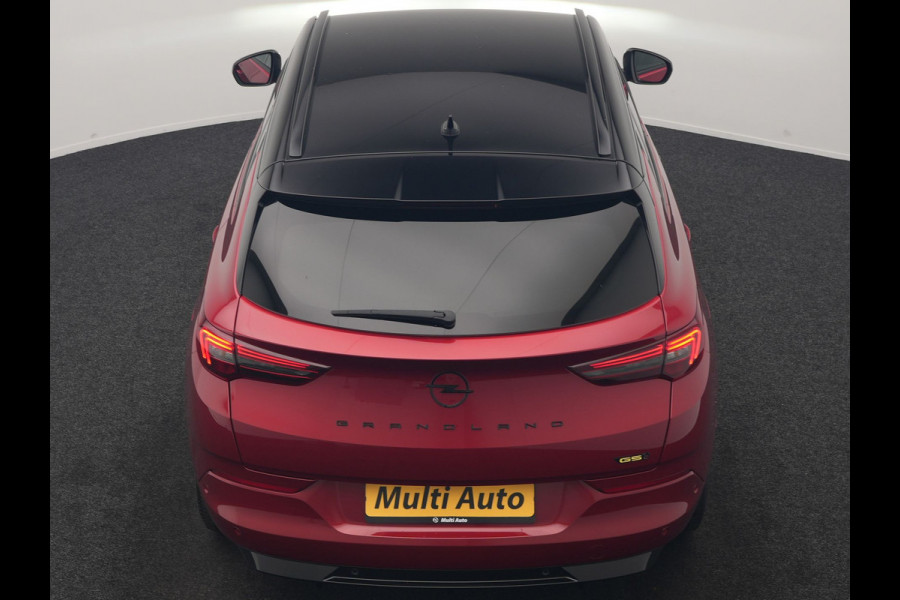 Opel Grandland Turbo 4x4 GSe PHEV 300pk Dealer O.H | SOH 97,8% | Trekhaak Afn. | Adaptive Cruise | 360 Camera | Lederen Sportstoelen Memory & Ventilatie | Stoelen & Stuur Verwarmd | Keyless | Apple Carplay | Blis | DAB | Navigatie | Virtual | 19"L.M | Plug In Hybrid