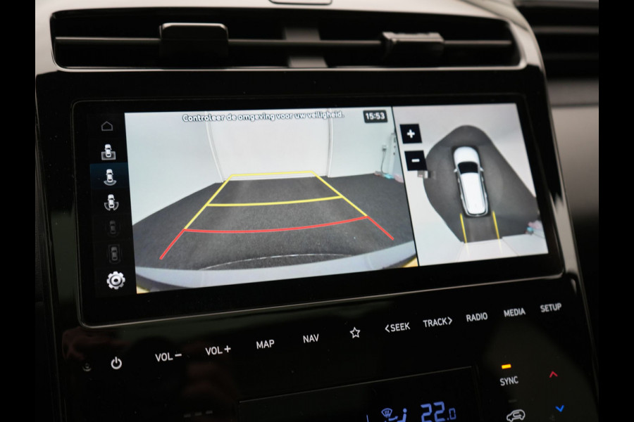 Hyundai Tucson 1.6 T-GDI PHEV N Line 4WD 265pk Dealer O.H | Trekhaak Afn. | Panodak | Adaptive Cruise | 360 Camera | Krell Audio | Alcantara Sportstoelen Memory & Ventilatie | Stoelen & Stuur Verwarmd | Blis | Keyless | Navigatie | DAB | Plug In Hybrid |