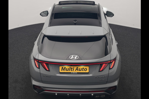 Hyundai Tucson 1.6 T-GDI PHEV N Line 4WD 265pk Dealer O.H | Trekhaak Afn. | Panodak | Adaptive Cruise | 360 Camera | Krell Audio | Alcantara Sportstoelen Memory & Ventilatie | Stoelen & Stuur Verwarmd | Blis | Keyless | Navigatie | DAB | Plug In Hybrid |