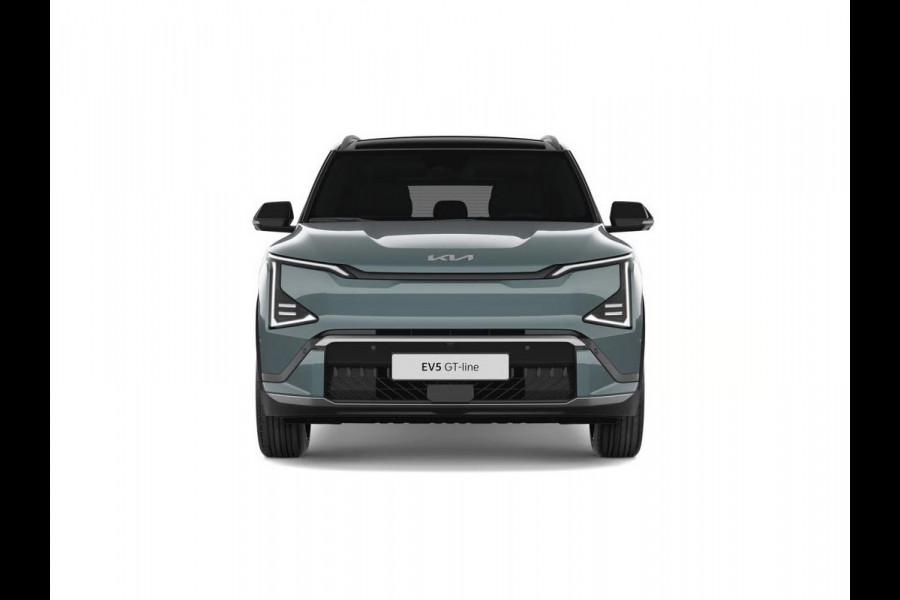 Kia EV5 GT-Line 81.4 kWh | Actieprijs* | Clima. | Adapt. Cruise. | Dodehoekassistentie | Schuif-/Kanteldak | Harman Kardon | GT-Line Bekleding in Vegan Leder | Massagefunctie