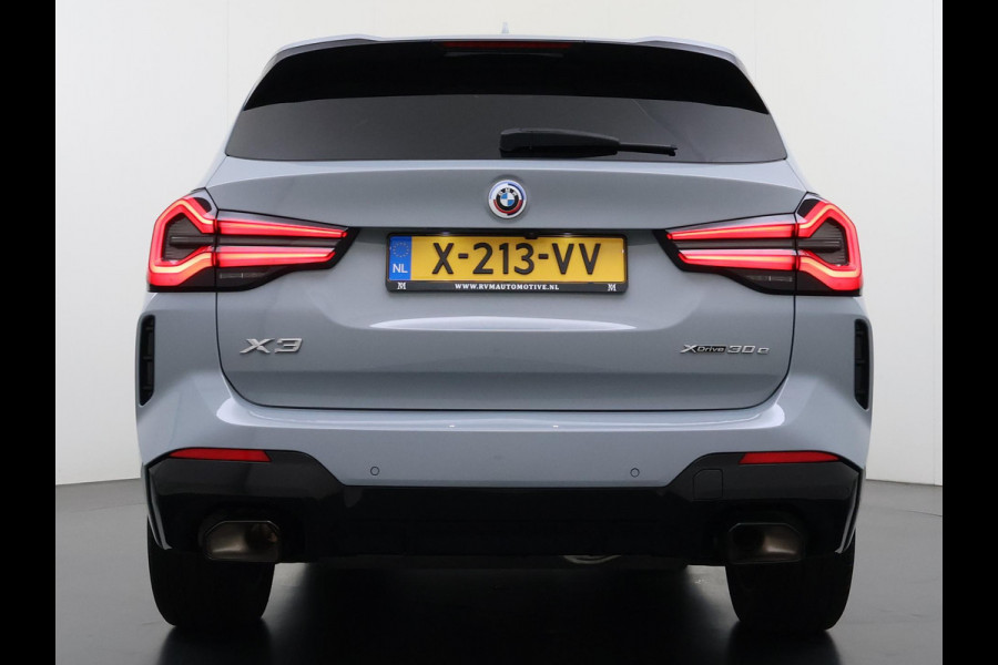 BMW X3 xDrive30e High Executive M SPORT | ELEKTRISCHE TREKHAAK| DEALER ONDERHOUDEN | 360 CAMERA | HEAD UP | LASER LED|  LEDER INCL. STOELVERWARMING | DRIVING ASS.  | RIJKLAARPRIJS incl. 12mnd BOVAG
