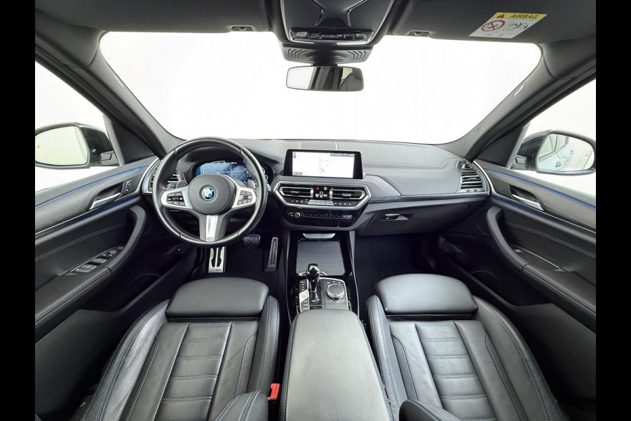 BMW X3 xDrive30e High Executive M SPORT | ELEKTRISCHE TREKHAAK| DEALER ONDERHOUDEN | 360 CAMERA | HEAD UP | LASER LED|  LEDER INCL. STOELVERWARMING | DRIVING ASS.  | RIJKLAARPRIJS incl. 12mnd BOVAG