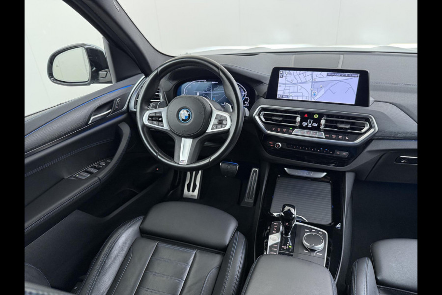 BMW X3 xDrive30e High Executive M SPORT | ELEKTRISCHE TREKHAAK| DEALER ONDERHOUDEN | 360 CAMERA | HEAD UP | LASER LED|  LEDER INCL. STOELVERWARMING | DRIVING ASS.  | RIJKLAARPRIJS incl. 12mnd BOVAG
