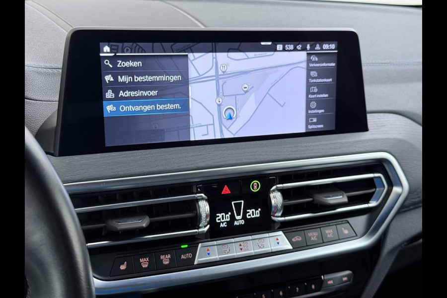 BMW X3 xDrive30e High Executive M SPORT | ELEKTRISCHE TREKHAAK| DEALER ONDERHOUDEN | 360 CAMERA | HEAD UP | LASER LED|  LEDER INCL. STOELVERWARMING | DRIVING ASS.  | RIJKLAARPRIJS incl. 12mnd BOVAG