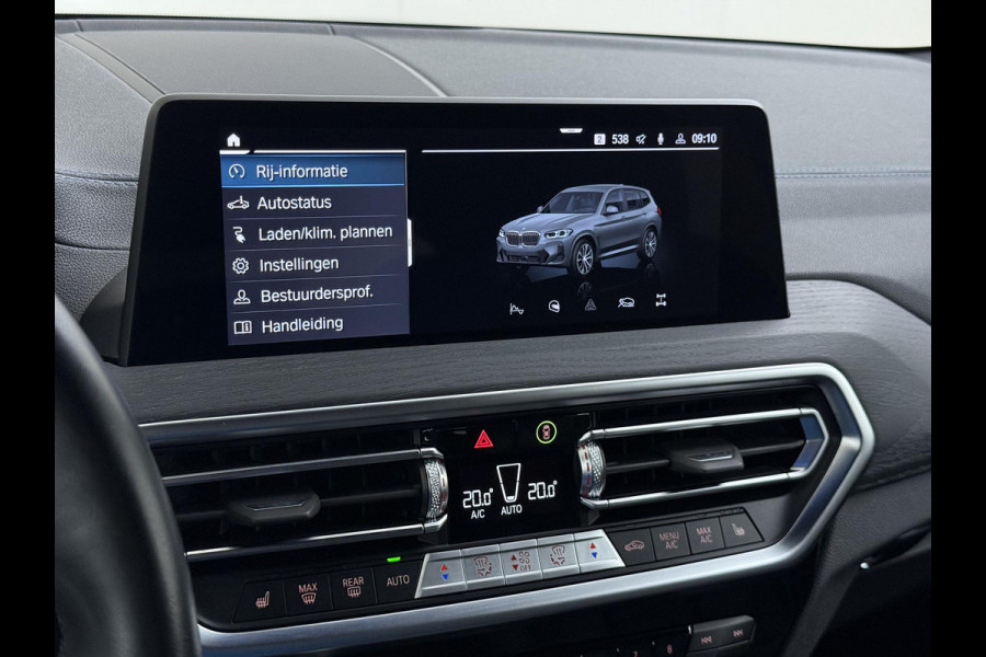 BMW X3 xDrive30e High Executive M SPORT | ELEKTRISCHE TREKHAAK| DEALER ONDERHOUDEN | 360 CAMERA | HEAD UP | LASER LED|  LEDER INCL. STOELVERWARMING | DRIVING ASS.  | RIJKLAARPRIJS incl. 12mnd BOVAG