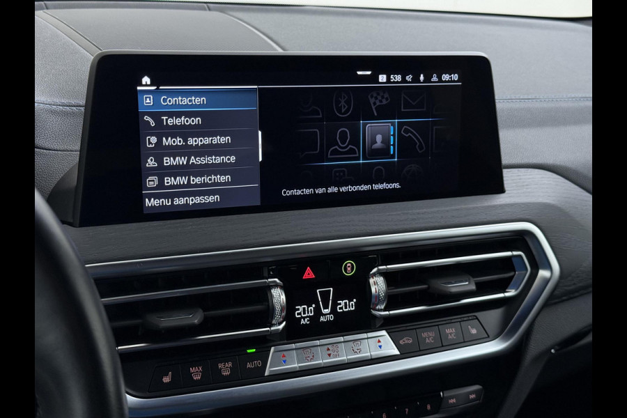 BMW X3 xDrive30e High Executive M SPORT | ELEKTRISCHE TREKHAAK| DEALER ONDERHOUDEN | 360 CAMERA | HEAD UP | LASER LED|  LEDER INCL. STOELVERWARMING | DRIVING ASS.  | RIJKLAARPRIJS incl. 12mnd BOVAG