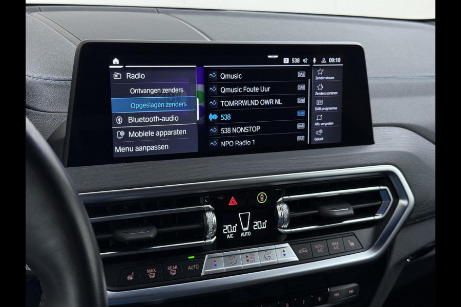 BMW X3 xDrive30e High Executive M SPORT | ELEKTRISCHE TREKHAAK| DEALER ONDERHOUDEN | 360 CAMERA | HEAD UP | LASER LED|  LEDER INCL. STOELVERWARMING | DRIVING ASS.  | RIJKLAARPRIJS incl. 12mnd BOVAG