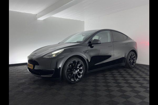 Tesla Model Y Long Range AWD 75 kWh (3-Fase-11kW) {SoH-87%} (INCL-BTW) Aut. *PANO | AUTO-PILOT | LEATHER | NAVI-FULLMAP | MATRIX-LED | KEYLESS | CAMERA | DAB+ | HEATED-COMFORTSEATS | PRIVACYGLASS | TOPVIEW | 20''ALU*