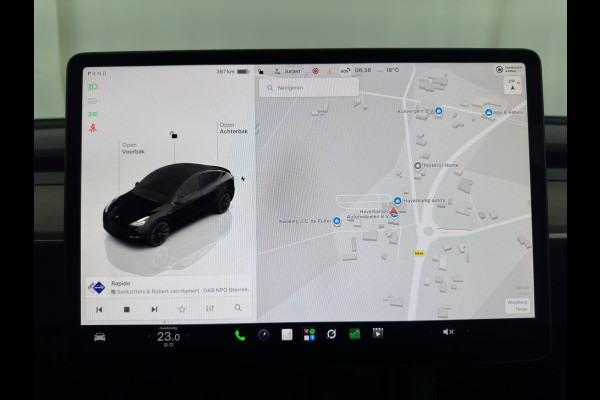 Tesla Model Y Long Range AWD 75 kWh (3-Fase-11kW) {SoH-87%} (INCL-BTW) Aut. *PANO | AUTO-PILOT | LEATHER | NAVI-FULLMAP | MATRIX-LED | KEYLESS | CAMERA | DAB+ | HEATED-COMFORTSEATS | PRIVACYGLASS | TOPVIEW | 20''ALU*