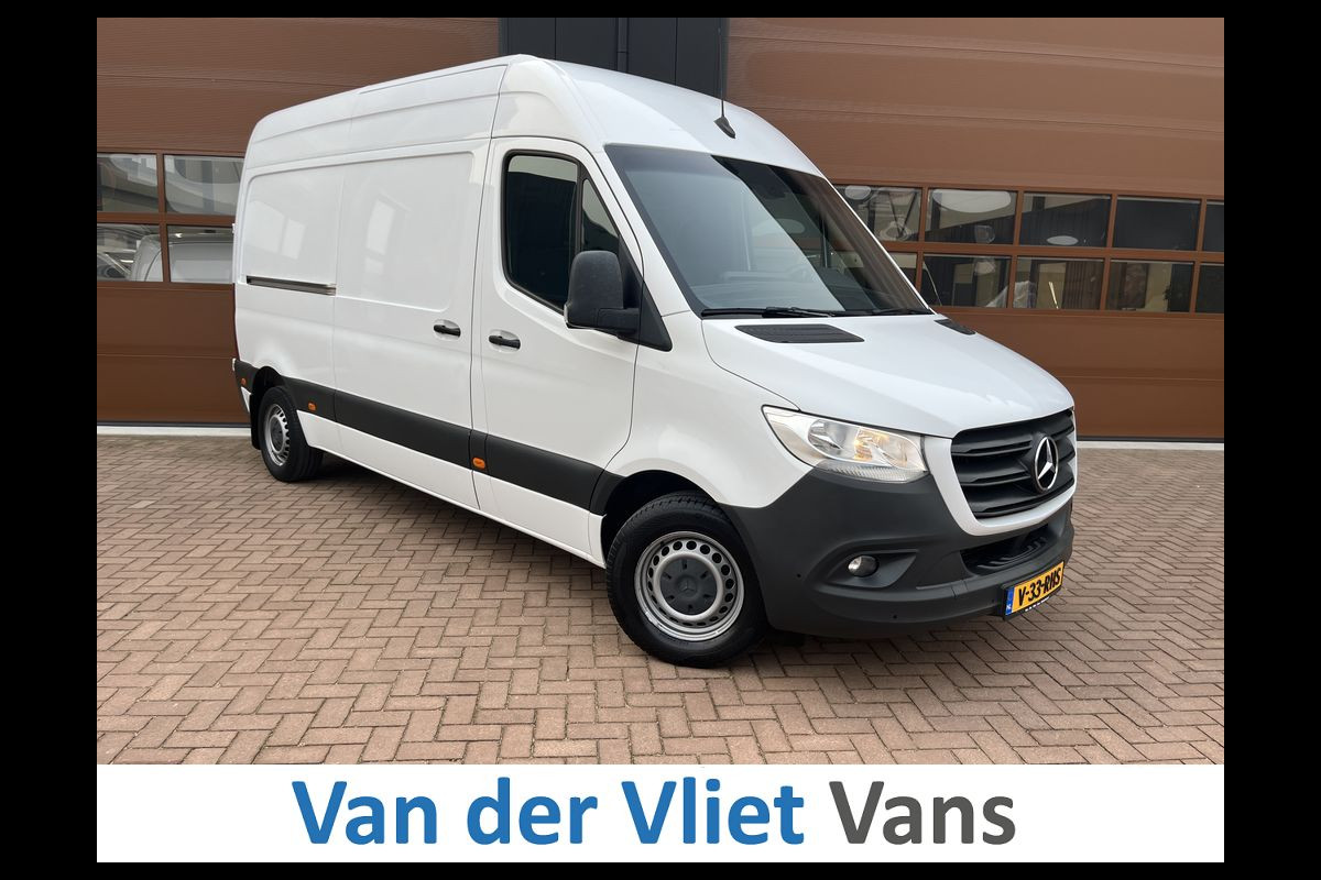 Mercedes-Benz Sprinter 314 2.2 CDI 143pk 9-Tronic L2H2 Lease €439 p/m, Airco Aut., Navi, Carplay, PDC, Camera, Sortimo inrichting, Volledig onderhoudshistorie aanwezig