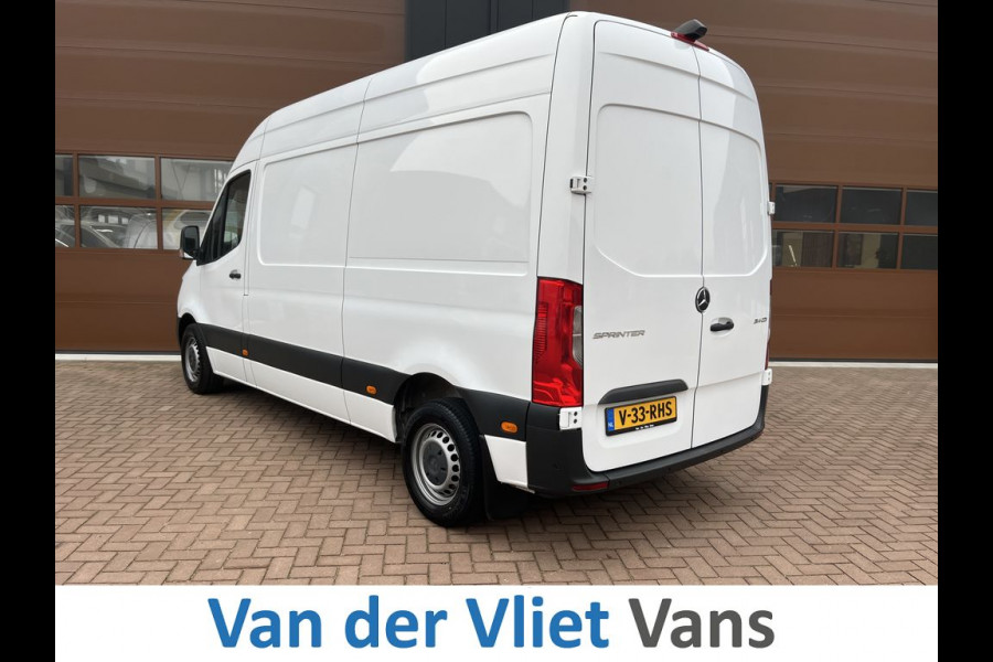 Mercedes-Benz Sprinter 314 2.2 CDI 143pk 9-Tronic L2H2 Lease €439 p/m, Airco Aut., Navi, Carplay, PDC, Camera, Sortimo inrichting, Volledig onderhoudshistorie aanwezig