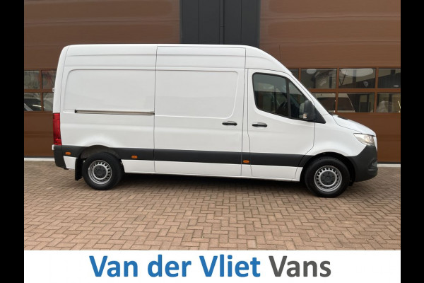 Mercedes-Benz Sprinter 314 2.2 CDI 143pk 9-Tronic L2H2 Lease €439 p/m, Airco Aut., Navi, Carplay, PDC, Camera, Sortimo inrichting, Volledig onderhoudshistorie aanwezig