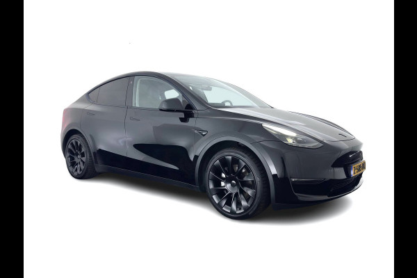 Tesla Model Y Long Range AWD 75 kWh (3-Fase-11kW) {SoH-87%} (INCL-BTW) Aut. *PANO | AUTO-PILOT | LEATHER | NAVI-FULLMAP | MATRIX-LED | KEYLESS | CAMERA | DAB+ | HEATED-COMFORTSEATS | PRIVACYGLASS | TOPVIEW | 20''ALU*