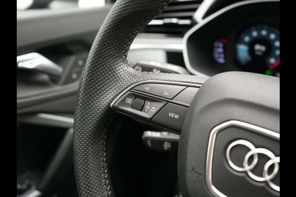 Audi Q3 35 TFSI S Line Pro Line S 150pk | Trekhaak | Cruise Control | Sportstoelen Verwarmd | Blis | DAB | Navigatie | 19"L.M