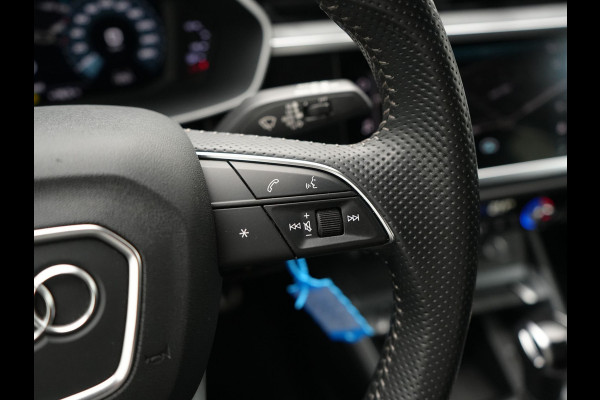 Audi Q3 35 TFSI S Line Pro Line S 150pk | Trekhaak | Cruise Control | Sportstoelen Verwarmd | Blis | DAB | Navigatie | 19"L.M