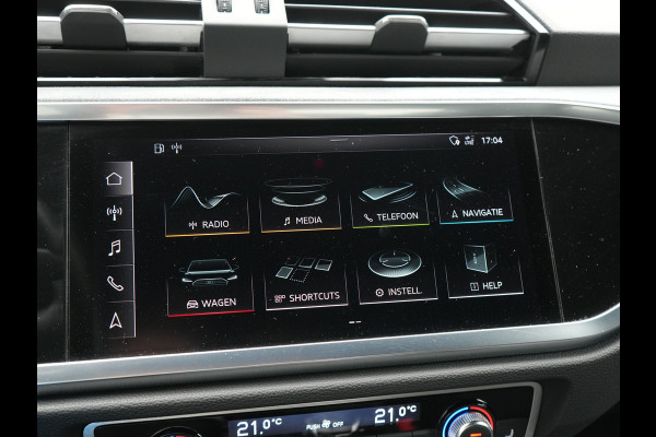 Audi Q3 35 TFSI S Line Pro Line S 150pk | Trekhaak | Cruise Control | Sportstoelen Verwarmd | Blis | DAB | Navigatie | 19"L.M