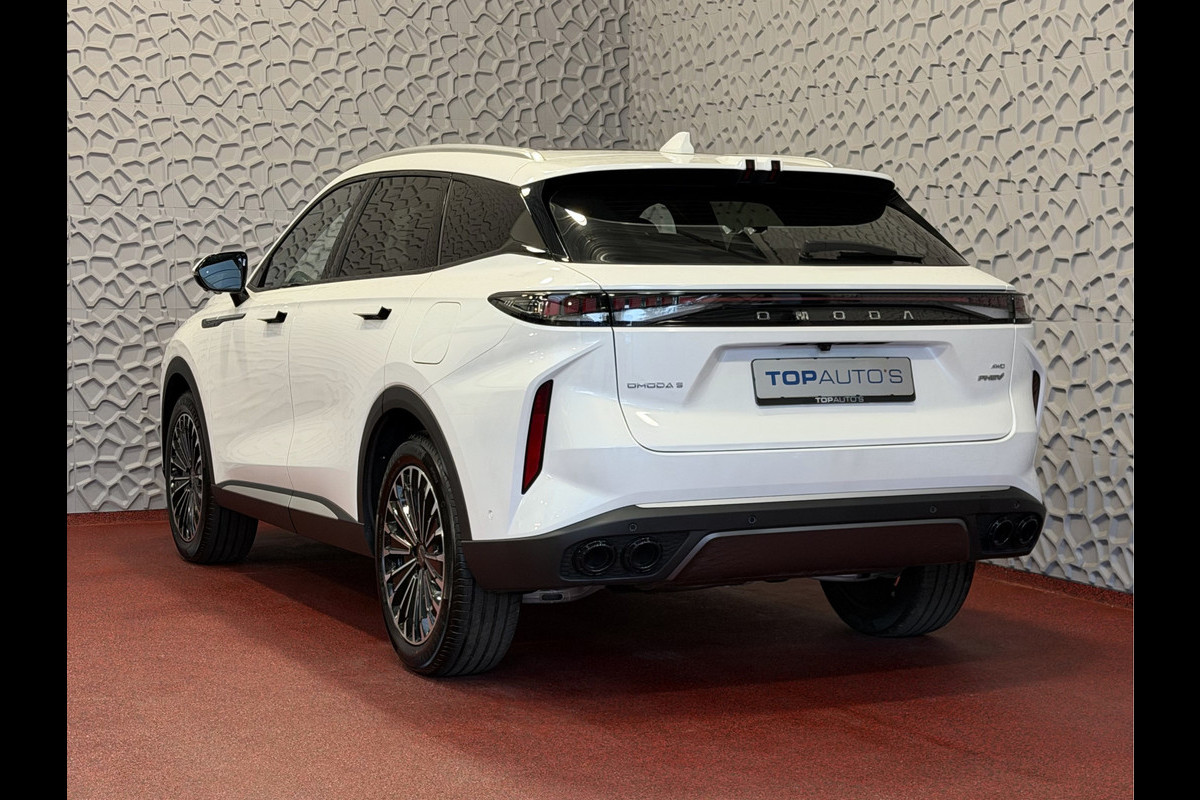 Omoda 9 OMODA 9 PREMIUM AWD 538 PK | DIV.KLEUREN UIT VOORRAAD LEVERBAAR | Stary White | FULL OPTIONS PHEV SUV | 145 KM ELEKTRISCH | ONGE 4WD 4X4