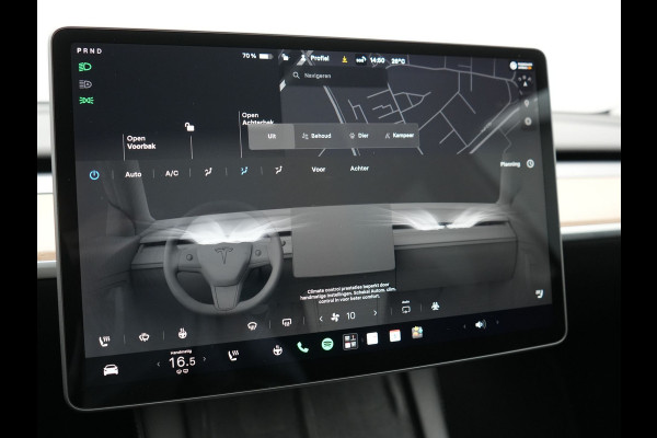 Tesla Model Y RWD 58 kWh 299pk Dealer O.H | Panodak | Full Self Driving Capability | Adaptive Cruise | 360 Camera | Lederen Sportstoelen Memory & Verwarmd | Keyless | BLIS | Navigatie | Virtual | DAB | Spotify | 20"L.M |