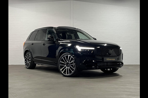 Volvo XC90 2.0 T8 Plug-in hybrid AWD Ultra Black Edition Luchtvering | Trekhaak | Open dak | Bowers & Wilkins | Massage | Stoelventilatie/-verwarming | 360 camera | Head-up | Blis | Google