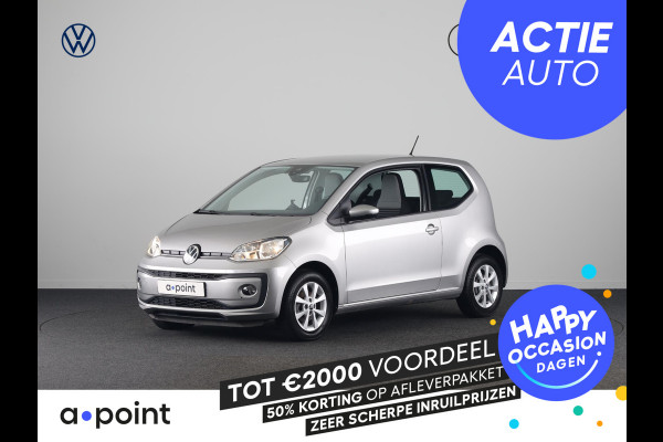 Volkswagen up! 1.0 Move Up! 65 pk | Navigatie via App | Airco | Elektr. spiegels | Stoelverwarming |